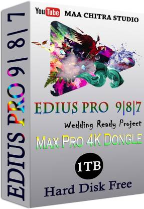 Edius Pro Wedding Projects With 1tb Hdd 7 8 9 Price In India Buy Edius Pro Wedding Projects With 1tb Hdd 7 8 9 Online At Flipkart Com