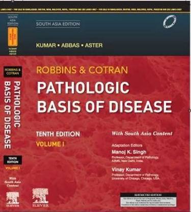 Robbins Cotran Pathologic Basis Of Disease 10e South Asia Edition 2 Vol Set Buy Robbins Cotran Pathologic Basis Of Disease 10e South Asia Edition 2 Vol Set By Mbbs Md