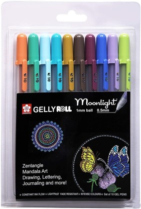 Gelly Roll Moonlight Bold Point Pens 10/Pkg-Assorted Colors 