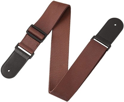 So There Padded Leather Guitar Strap Genuine Leather Strap Best for Guitar or Bass Black 
