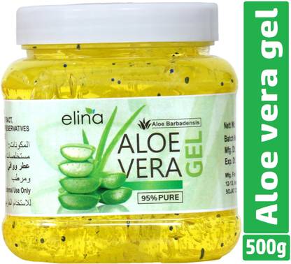 Elina Aloe Vera Gel Enriched With Vitamin E Micro Beads Multipurpose Gel For Skin And Hair 500g Price In India Buy Elina Aloe Vera Gel Enriched With Vitamin E Micro Beads Multipurpose Gel