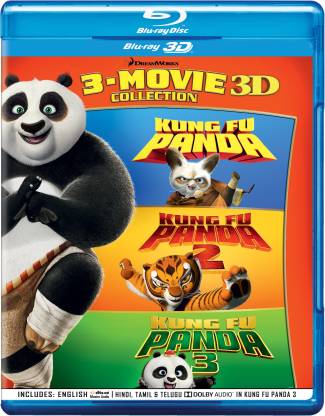Kung Fu Panda Trilogy: 3 Movies Collection - Part 1, 2 & 3 (Blu-ray 3D)  (3-Disc Box Set) Price in India - Buy Kung Fu Panda Trilogy: 3 Movies  Collection - Part