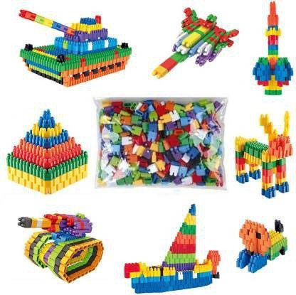 150 Pcs Kids Toddler Educational Toy Classic Big Size Building Blocks Bricks with Reusable Storage Bag SHAWE Large Building Blocks 