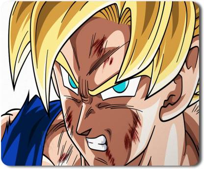 5 ACE angry goku face moused 1Printed Designer Speed Mousepad for  Laptop|Dekstop|Gamers|Graphic  Inches Mousepad - 5 ACE :  