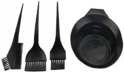 CRIYALE 4pc of Salon Hair Coloring Dyeing Kit Color Dye Brush Comb Mixing  Bowl Tint Tool Bleach - Price in India, Buy CRIYALE 4pc of Salon Hair  Coloring Dyeing Kit Color Dye