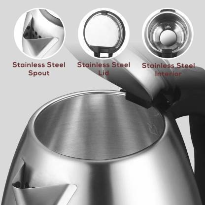 Best Starsales Scarlet stainless steel automatic electric multipurpose SCARLAT KETTLE 2 L in India Under 1000