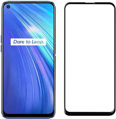 NKCASE Edge To Edge Tempered Glass for Realme 6