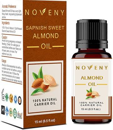 Noveny Sweet Almond Cold Pressed Oil 100 Pure Natural For Face Care Nail Care Hair Lip Care And Baby Massage Price In India Buy Noveny Sweet Almond Cold Pressed Oil 100 Pure