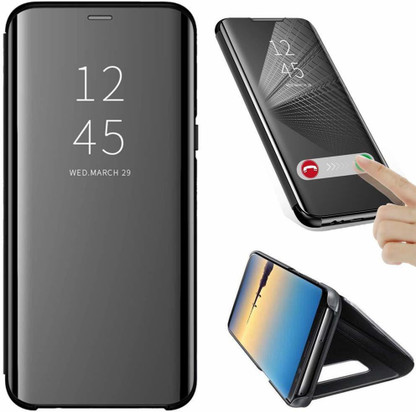 mirror flip cover for redmi note 9 pro