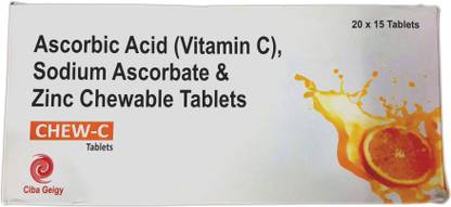 Chew C Vitamin C And Zinc Chewable Tablet Price In India Buy Chew C Vitamin C And Zinc Chewable Tablet Online At Flipkart Com