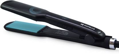 HAVELLS Biotin Infused Wide Plates and Temperature Control HS4123 Hair Straightener - HAVELLS : HAVELLS Biotin Infused Wide Plates and Temperature Control HS4123 Hair Straightener - HAVELLS :