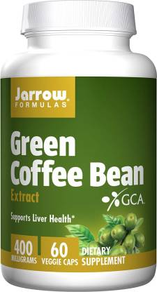 Jarrow Formulas Green Coffee Bean Extract, 400 mg, 60 Veggie Caps
