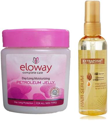 Extraposh Hair Serum + Eloway Petroleum Jelly Price in India - Buy Extraposh Hair Serum + Eloway Petroleum Jelly online at Extraposh Hair Serum + Eloway Petroleum Jelly Price in India - Buy Extraposh Hair Serum + Eloway Petroleum Jelly online at