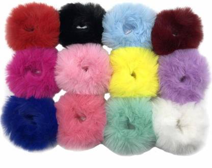 Fashioner Soft Fluffy Fur Elastic Multicolour Hair Rubber Bands For Kids Girls Women Hair Band Multicolor Rubber Band Price In India Buy Fashioner Soft Fluffy Fur Elastic Multicolour Hair Rubber Bands