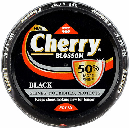 Cherry Blossom SHOE POLISH BLACK 15G