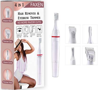 FAXEN Bikini trimmer for Women Hair Removal Women Private Part and  Underarms Eyebrows Remover Trimmer 60 min Runtime 5 Length Settings Price  in India - Buy FAXEN Bikini trimmer for Women Hair