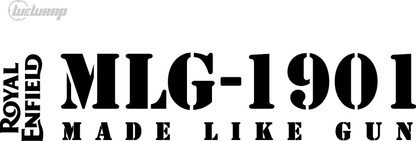 WEWRAP Royal Enfield_MLG_Sticker_ Matte 