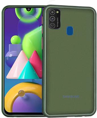 Khr Back Cover For Samsung Galaxy M21 Smoke Translucent Shock Proof Smooth Matte Hard Frosted Back Case Cover Khr Flipkart Com