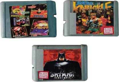 VK MART 16-Bit Tv Video Game Cassettes Like Aladdin,bare knuckle,batman  Gaming Accessory Kit - VK MART : 