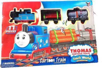 DhyeyCollection Thomas Cartoon Train Play Set For Kids - Thomas Cartoon  Train Play Set For Kids . shop for DhyeyCollection products in India. |  