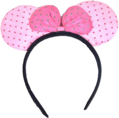 VEDAKSH Minnie Mouse Hair Band/Stylish Fancy Design Elastic Head Bands for  Kid for Kids/Girls/Women/Baby Girl Hair Band Price in India - Buy VEDAKSH  Minnie Mouse Hair Band/Stylish Fancy Design Elastic Head Bands