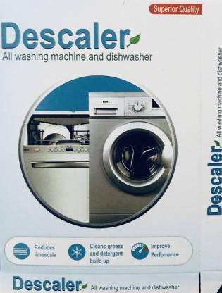 sri sai enterprises Descaler for all brands of washing machines and Dishwashers pack of 4 (100 grams each) Detergent Powder 0.4 kg