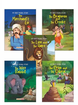 My First Moral Story (Set of 5 Books) - Story Book for Kids ...