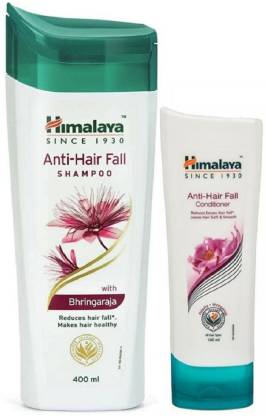 HIMALAYA Anti Hair Fall Shampoo 400 ml + Anti Hair Fall Conditioner 100 ml  (2 items in a set) Price in India - Buy HIMALAYA Anti Hair Fall Shampoo 400  ml +