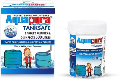 aquapura tanksafe water purification