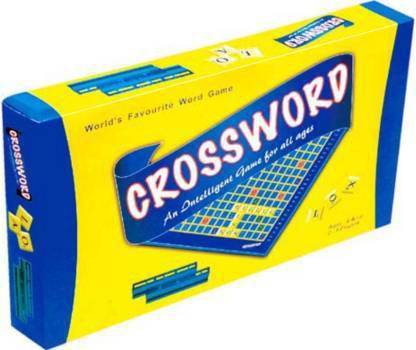 Shivansh CROSSWORD 2 to 4 Players Family Board Game ...