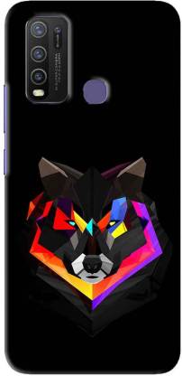 NDCOM Back Cover for VIVO Y50 Creative Wolf Printed