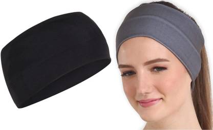 Bismaadh Women & Men Yoga Running Headbands Sports Workout Hair Bands Pack of 2 (Black & Light Grey) Hair Band Price in India - Buy Bismaadh Women & Men Yoga Running Headbands Bismaadh Women & Men Yoga Running Headbands Sports Workout Hair Bands Pack of 2 (Black & Light Grey) Hair Band Price in India - Buy Bismaadh Women & Men Yoga Running Headbands