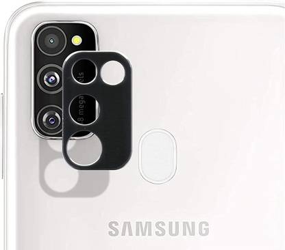 Khr Back Camera Lens Glass Protector For Samsung Galaxy M21 Ultra Luxury Alloy Metallic Camera Ring Lens Protector Back Camera Protector Metallic Ring Price In India Buy Khr Back Camera Lens