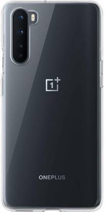 CaseTunnel Back Cover for OnePlus Nord (Transparent , Perfect Fitting ,Silicon and Flexible), OnePlus Nord Back Cover