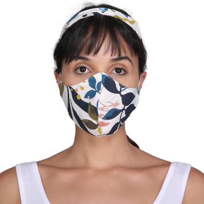 The Doyle Collection Anti pollution mask, banadana and ruffle combo hair  combo Price in India - Buy The Doyle Collection Anti pollution mask,  banadana and ruffle combo hair combo online at 