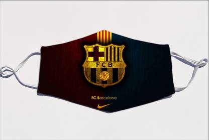 Porwal S Fcb Barcelona Logo Printe Face Mask For Soccer Lover Fcb Barcelona Logo Printe Face Mask For Soccer Lover Washable Cloth Mask Price In India Buy Porwal S Fcb Barcelona Logo Printe