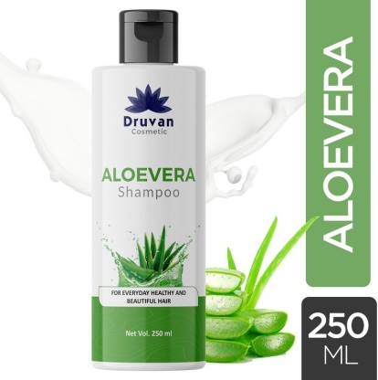 Druvan Cosmetic Aloe Vera Shampoo For Every Day Healthy and Beautiful Hair  Best For Stronger, Thicker