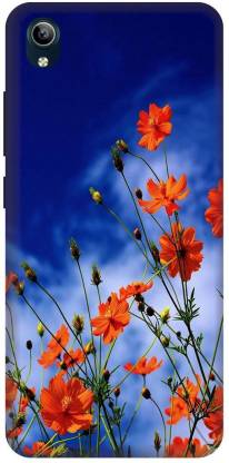 mnu Back Cover for Vivo Y91i-flowers-