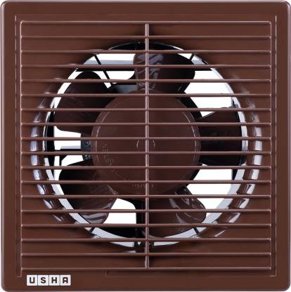 USHA Striker 150 mm 5 Blade Exhaust Fan  (Brown, Pack of 1)