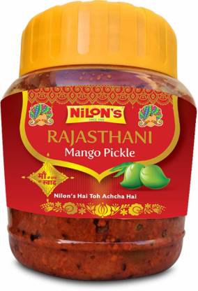 Nilon's Rajasthani Mango Pickle - 900 g | Authentic & Traditional Rajasthani Aam Ka Achaar Mango Pickle