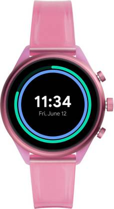 Fossil smart watch pink Outlet