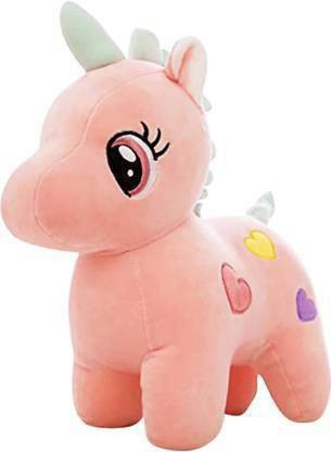pink horse teddy