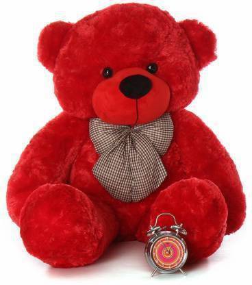 Urban Gold Soft Toys Teddy Bear for Girls, Red Teddy Bears, Teddy Bears  Toys - 92 cm (RED) - 92 cm - Soft Toys Teddy Bear for Girls, Red Teddy Bears,  Teddy