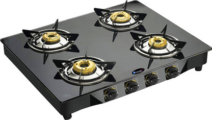 toughened glass stove