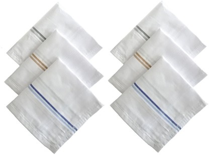 B Blesiya 12PACK Men Handkerchiefs 100% Cotton Premium Pocket Square Hankies 