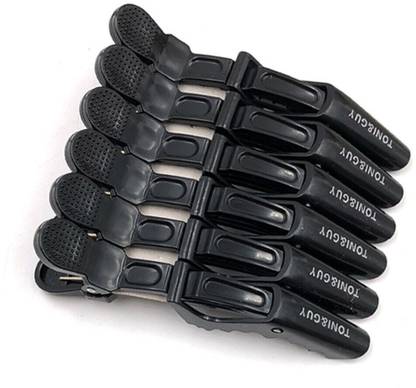 TONI & GUY Tony & Guy Black Crocodile Clips, Sectioning Clips. Hair Clip (Black) Hair Clip Price in India - Buy TONI & GUY Tony & Guy Black Crocodile Clips, Sectioning Clips.