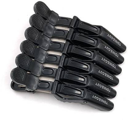 TONI & GUY Tony & Guy Black Crocodile Clips, Sectioning Clips. Hair Clip  (Black) Hair Clip Price in India - Buy TONI & GUY Tony & Guy Black Crocodile  Clips, Sectioning Clips.