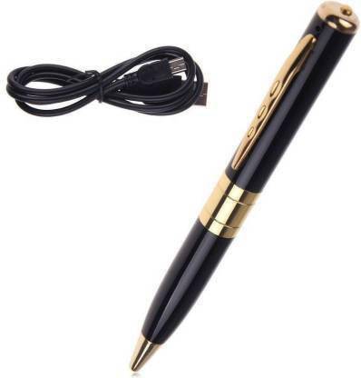 sattobision gold black pen with hidden dvr pen spy spy camera