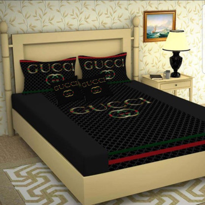 bed cover gucci original