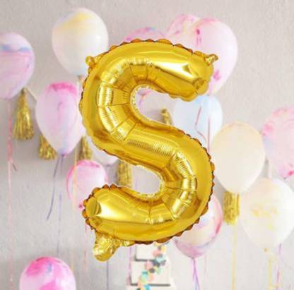 ANISH Store Solid G032 Letter Balloon